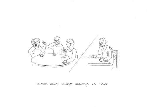 I don't have a job. I don't have money for coffee